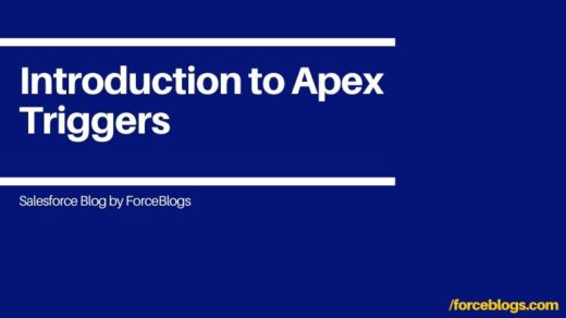 Introduction to Apex Triggers